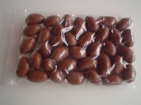 bala de castanha coberta com chocolate caseiro